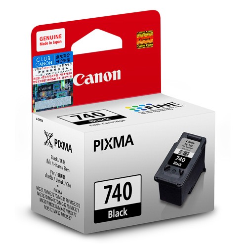 Mực in Canon PG740 Blak Ink Cartridge (PG740)