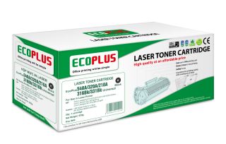 Mực in EcoPlus 540A, Laser màu đen dùng cho máy in màu hp